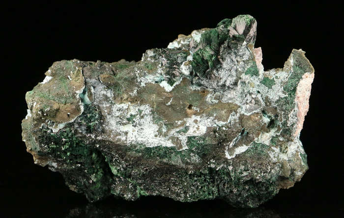 Kolwezite on Malachite, Mashamba West Mine, DRC