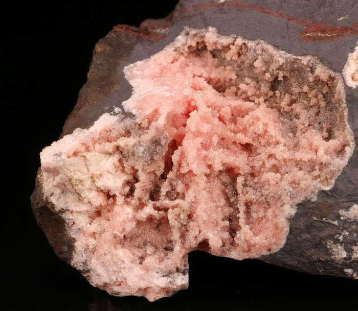 Rhodochrosite on Matrix, N'Chwaning II, Northern Cape, South Africa