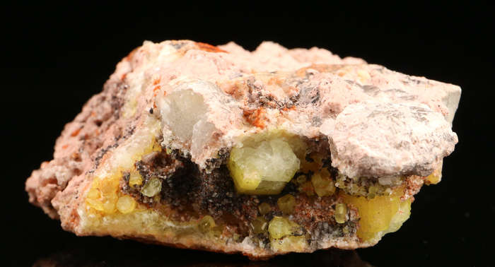 Ettringite on Brucite, N'Chwaning II, Northern Cape, South Africa