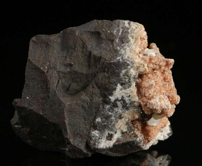 Rhodochrosite on Matrix,"N'Chwaning II Mine, Kalahari Manganese Field, Northern Cape, South Africa "