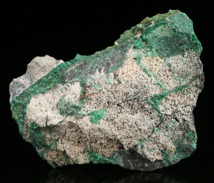 Malachite on Matrix, Kombat Mine, Namibia