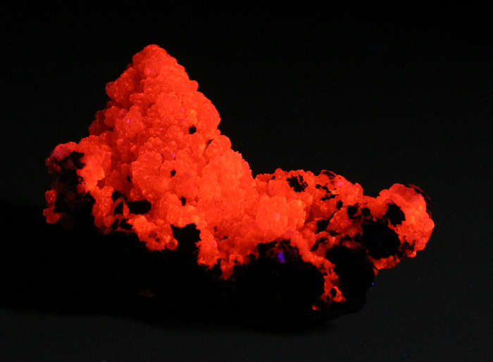 Calcite on Matrix, "N'Chwaning II Mine, Kalahari Manganese Field, Northern Cape, South Africa "
