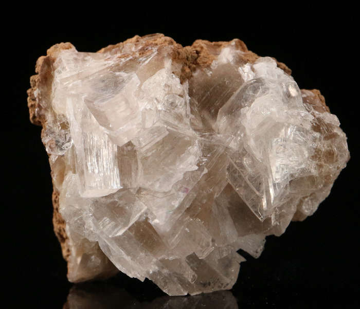 Hydroxyapophyllite on Matrix, N'Chwaning II, Northern Cape, South Africa