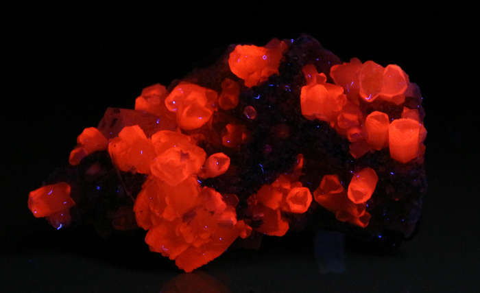 Calcite on Matrix, "N'Chwaning II Mine, Kalahari Manganese Field, Northern Cape, South Africa "