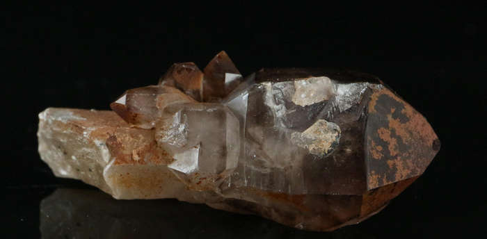 Smoky Amethyst Quartz, Gobobosebberge Mnt, Namibia