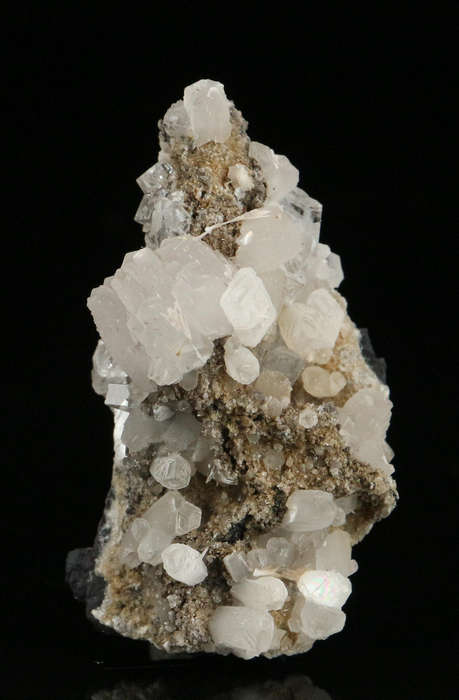 Calcite on Matrix, "N'Chwaning II Mine, Kalahari Manganese Field, Northern Cape, South Africa "