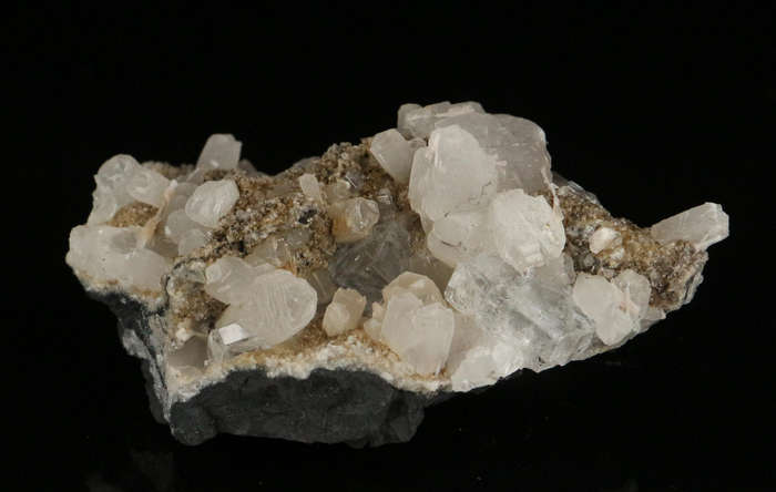 Calcite on Matrix, "N'Chwaning II Mine, Kalahari Manganese Field, Northern Cape, South Africa "