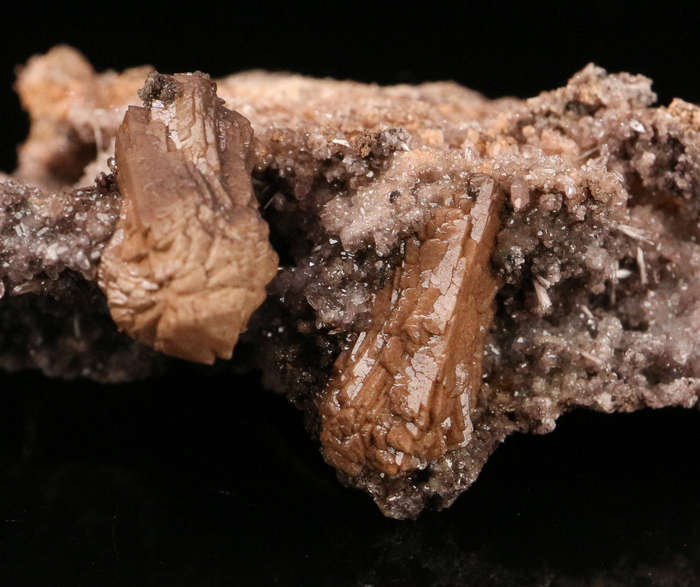 Olmiite on Matrix, N'Chwaning II, Northern Cape, South Africa