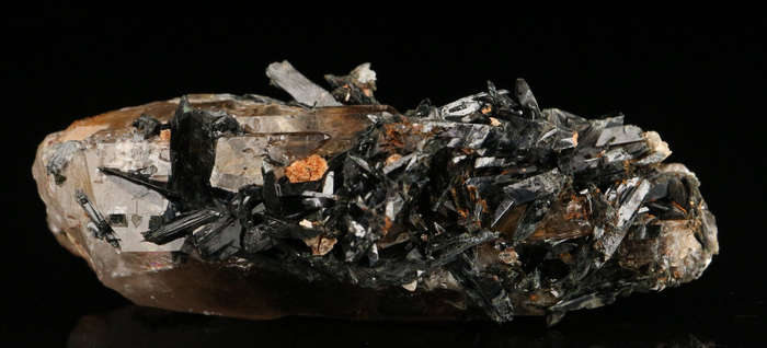 Aegirine Incl Smoky Quartz, Mount Malosa, Zomba, Southern Region, Malawi