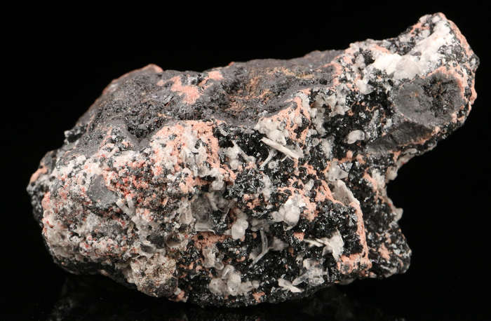 Baryte, Andradite and Hausmannite Cluster,N'Chwaning II, Northern Cape, South Africa