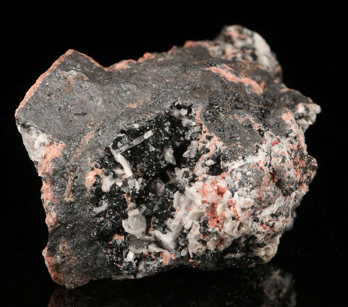 Baryte, Andradite and Hausmannite Cluster,N'Chwaning II, Northern Cape, South Africa