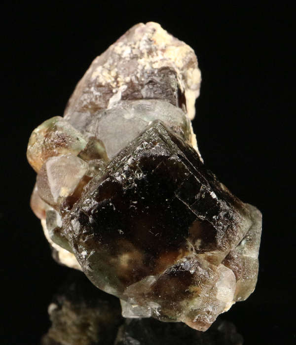 Muscovite on Fluorite, Erongo Mnt Region, Namibia