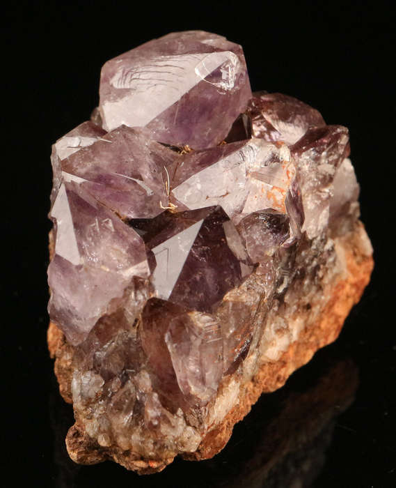 Amethyst/Smoky Cactus Quartz, Boekenhouthoek, South Africa