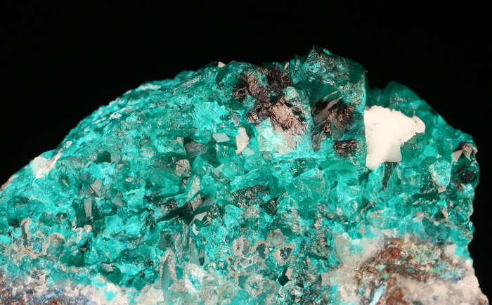 Dioptase on Matrix, Tantara Mine, DRC