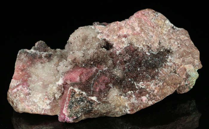 Quartz on Cobaltoan Calcite, Mashamba West Mine, DRC