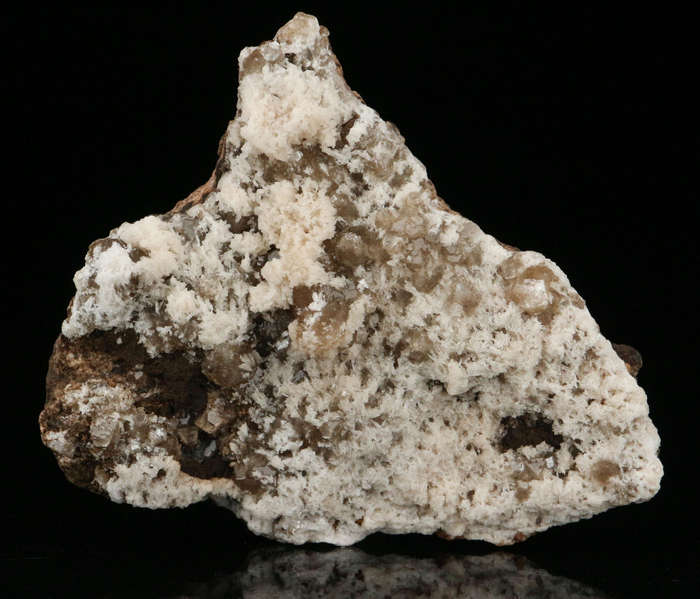 Calcite, Baryte on Matrix,"N'Chwaning II Mine, Kalahari Manganese Field, Northern Cape, South Africa