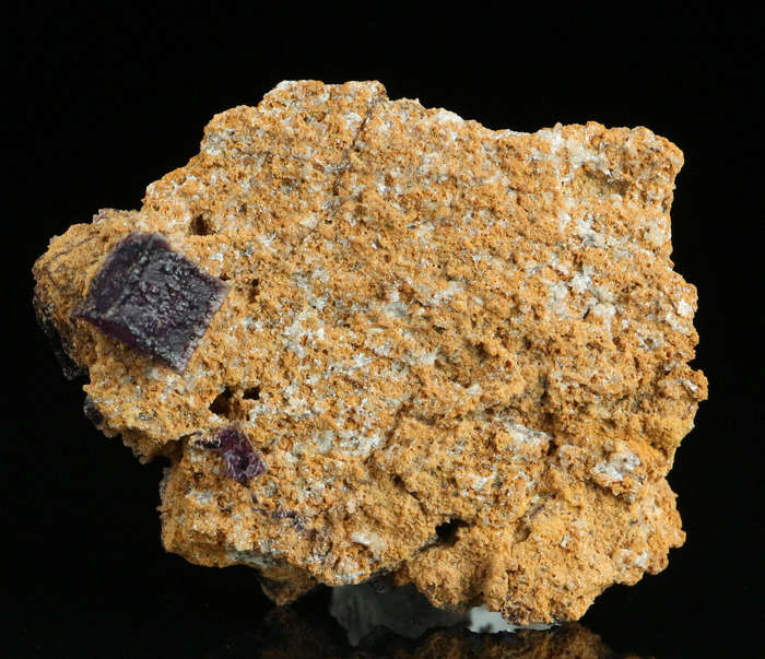 Grape Jelly Fluorite on Matrix, Palmwag, Namibia