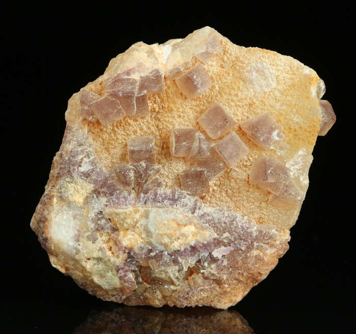 Fluorite on Matrix, Omehane, Erongo region, Namibia