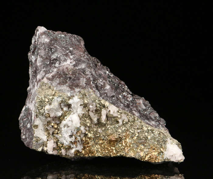 Pyrite & Specularite, "N'Chwaning II Mine, Kalahari Manganese Field, Northern Cape, South Africa "
