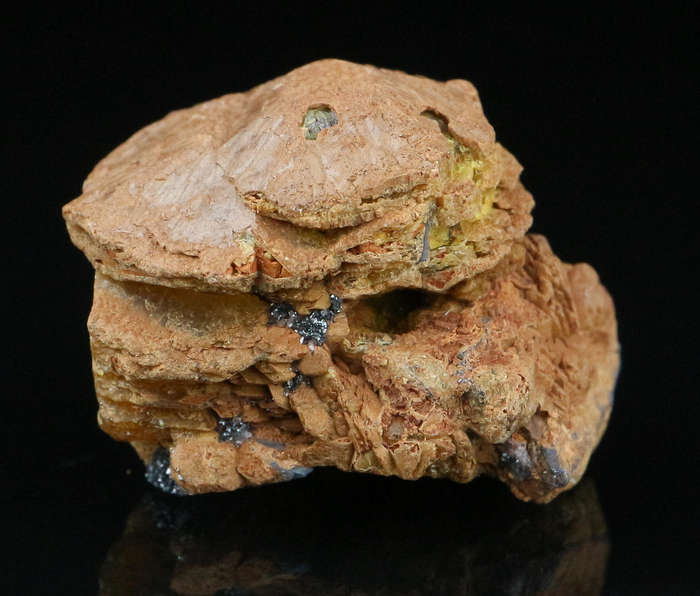 Sturmanite Thumbnail, "N'Chwaning II Mine, Kalahari Manganese Field, Northern Cape, South Africa "