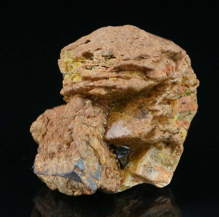 Sturmanite Thumbnail, "N'Chwaning II Mine, Kalahari Manganese Field, Northern Cape, South Africa "