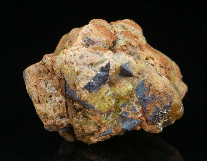 Sturmanite Thumbnail, "N'Chwaning II Mine, Kalahari Manganese Field, Northern Cape, South Africa "