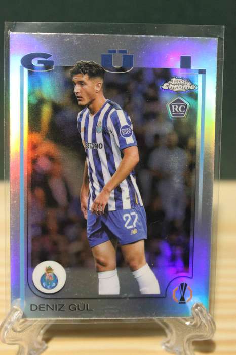 PORTO - Deniz Gül 2025 Topps Chrome REFRACTOR