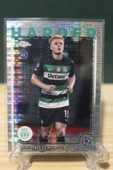 SPORTING CONRAD HARDER ROOKIE CARD Topps Chrome Pulsar Refractor