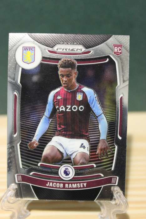 ASTON VILLA JACOB RAMSEY ROOKIE CARD PANINI PRIZM 2021