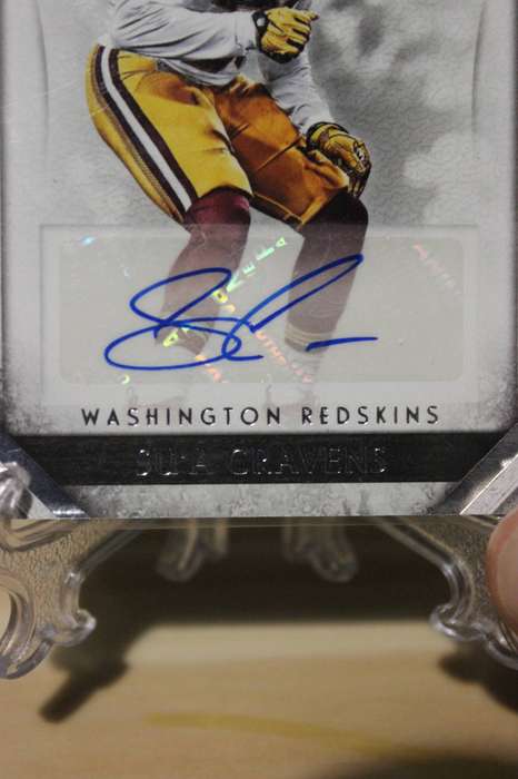 NFL SU'A CRAVENS AUTOGRAPH CARD - PANINI CROWN ROYALE 2016