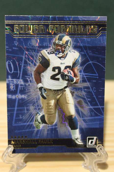 NFL MARSHALL FAULK - POWER FORMULAS - Panini DONRUSS 2020