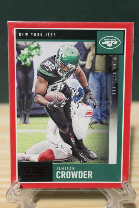 NFL JAMISON CROWDER - Panini SCORE 2020