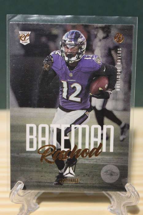 NFL RASHOD BATEMAN ROOKIE CARD Panini Luminance 2021