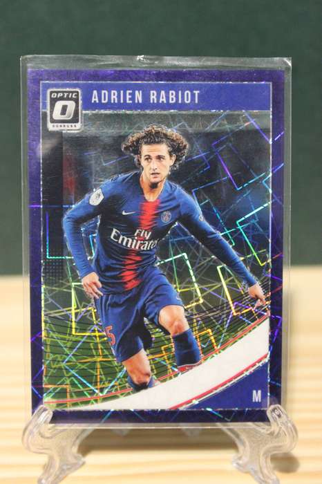PSG Adrien Rabiot LASER variant NUMBERED out of 125 Donruss Optic 2018 Soccer trading