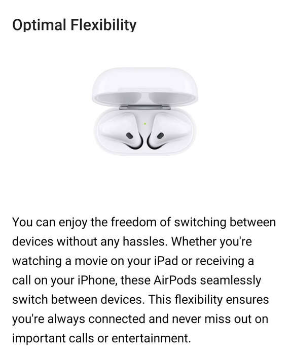 Wireless Apple Airpods Gen 4