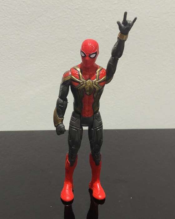 Licensed Action Figure  Iron Spiderman  Hasbro 2021 - Great Condition