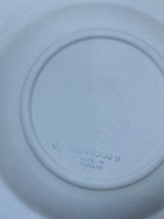 Trio Of English Made Wedgewood Turquoise Ashtrays  Mint Condition  No Chips Or Cracks