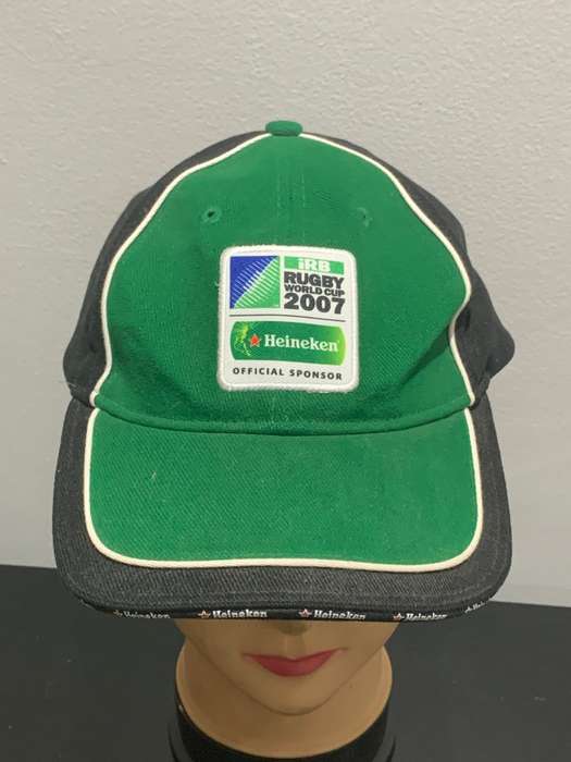 Rugby World Cup 2007  Heineken Sponsors Cap  Awesome Embroidery / Good Condition