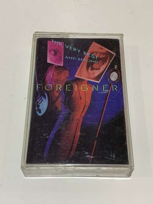 Cassette Tape - Foreigner . The Very Best And Beyond - Not Tested / See Pics