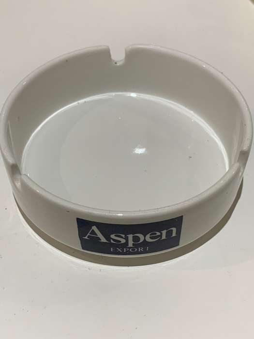 Vintage Tobacco Advertising Ashtray - Aspen Exports