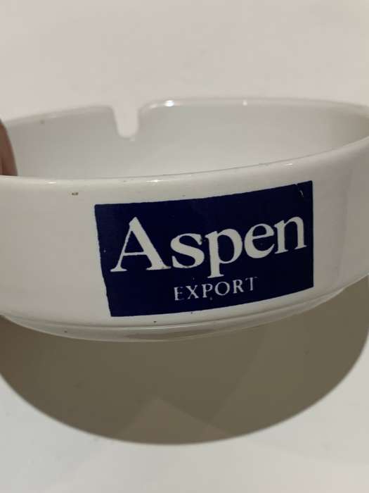 Vintage Tobacco Advertising Ashtray - Aspen Exports