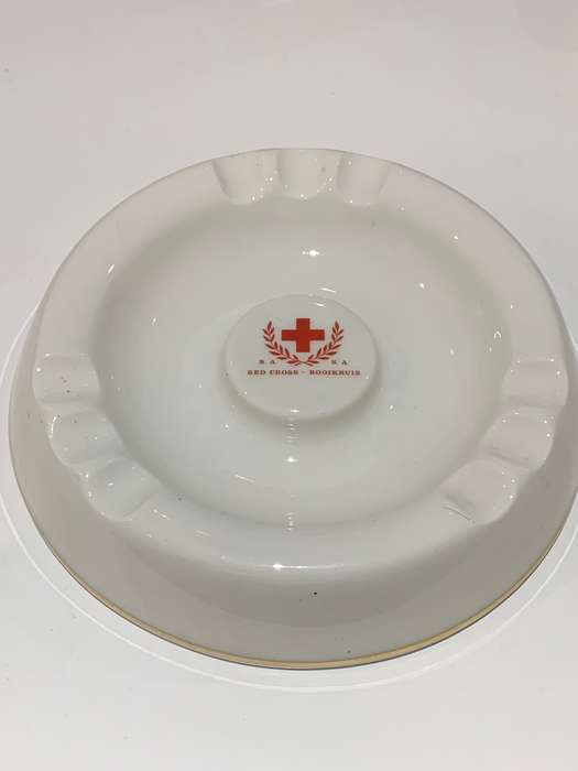 Vintage Continental Ashtray / SA Red Cross