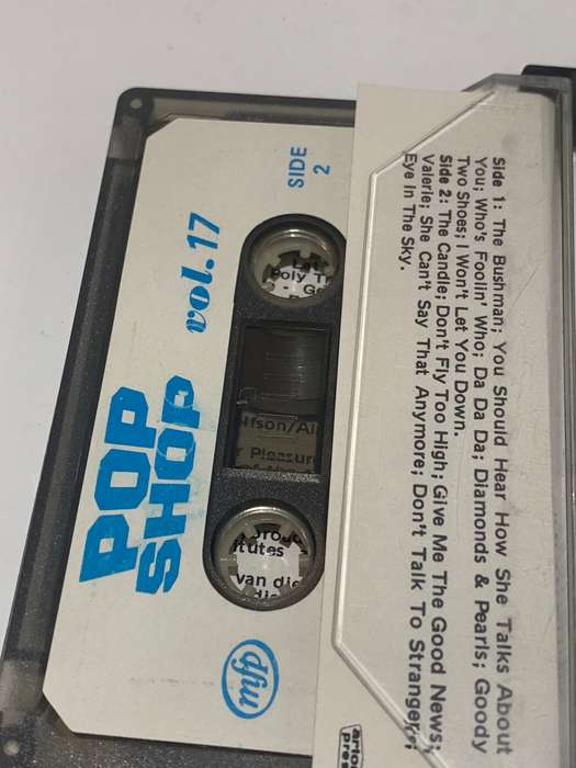 Cassette Tape - Pop Shop . Volume 17 - Not Tested / See Pics
