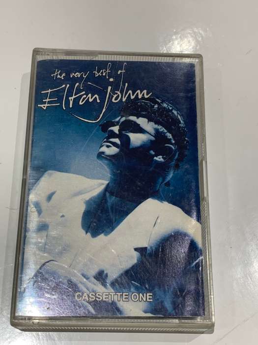 Cassette Tape - Elton John . The Very Best Of - Not Tested / See Pics
