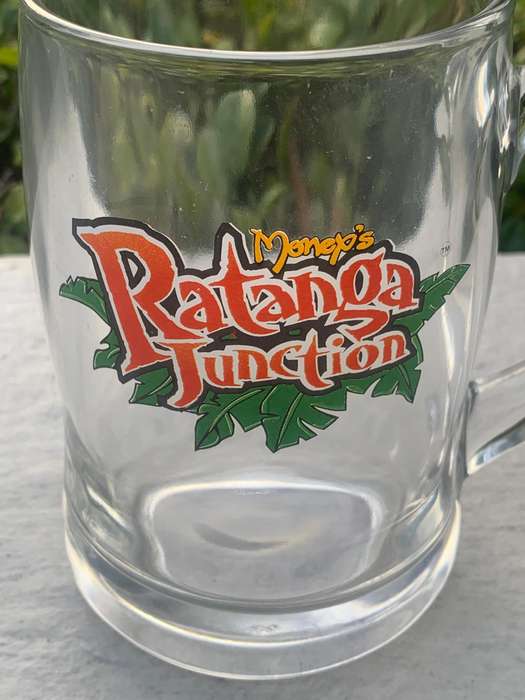 Ratanga Junction - Wildest Place In Africa - Branded Glass Bar Mug - Nostalgia