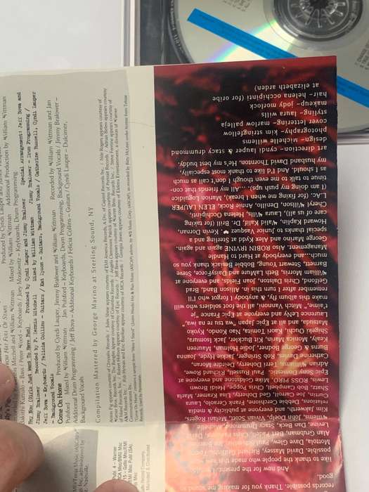 CD - Cyndi Lauper - Twelve Deadly Cyns  Tested / Plays pWell  Grade from PicsIm