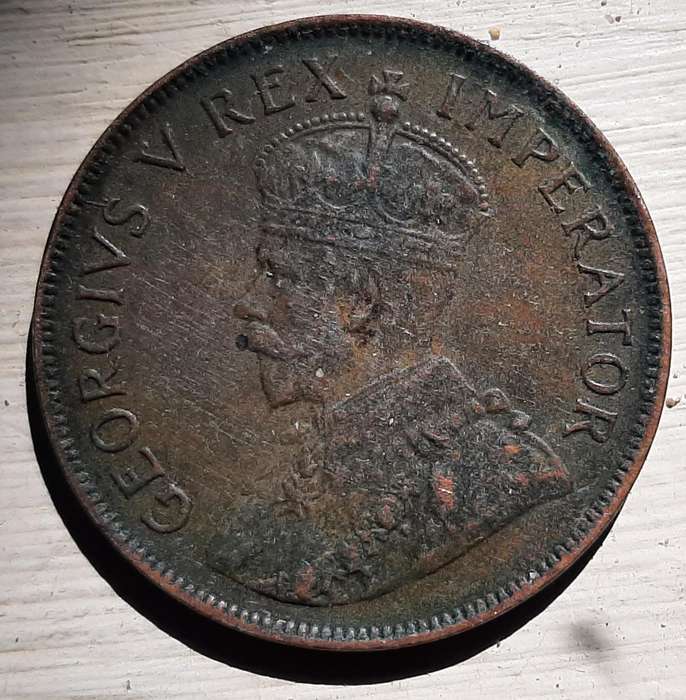 1934 UNION of S A 1 Penny bronze in EF grade RARE IN HIGH GRADES