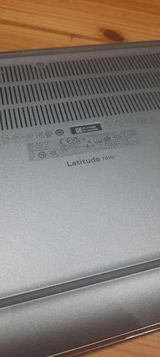 Dell Latitude i7 10th gen 7410