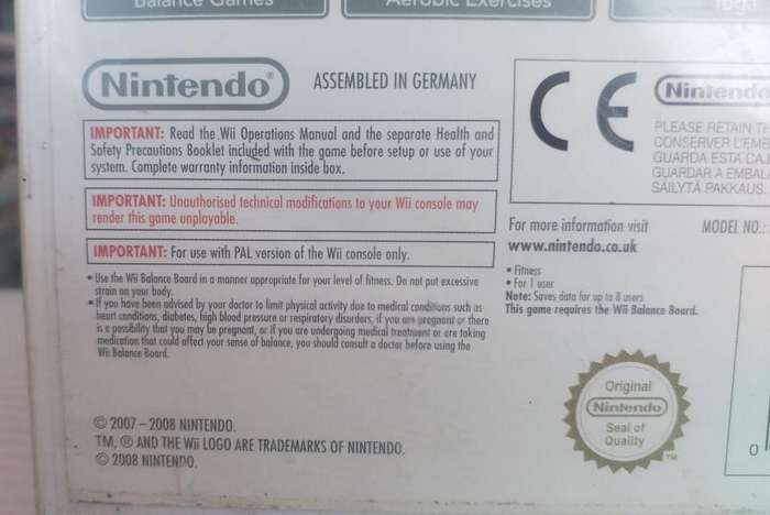 WII FIT (PAL NINTENDO)