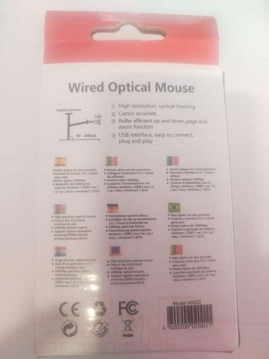 Wired Mice- 2 brands: FUSSION & MIHUN